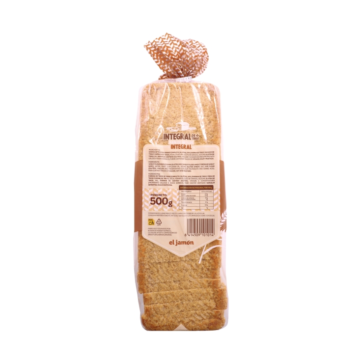 pan molde integral, 500g