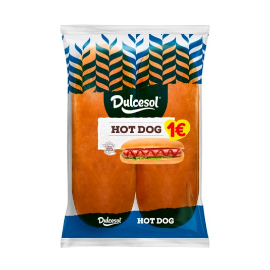 pan hot dog 4ud, 220g