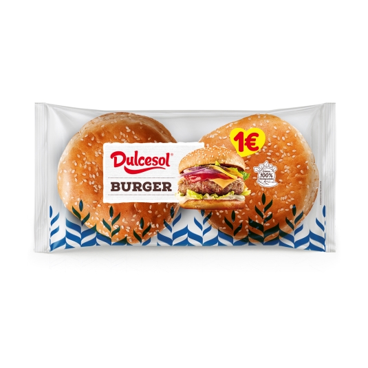 pan burger 4ud, 220g