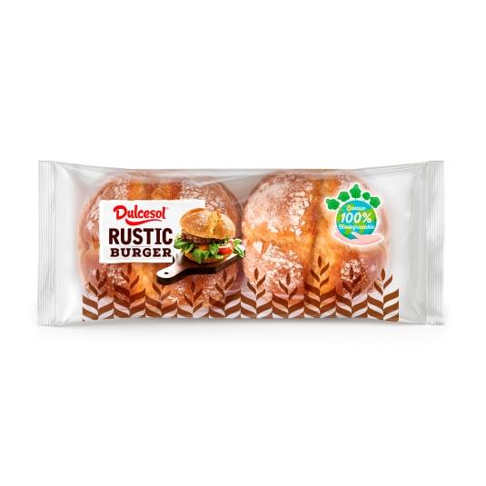 pan burger rustic 4ud, 300g