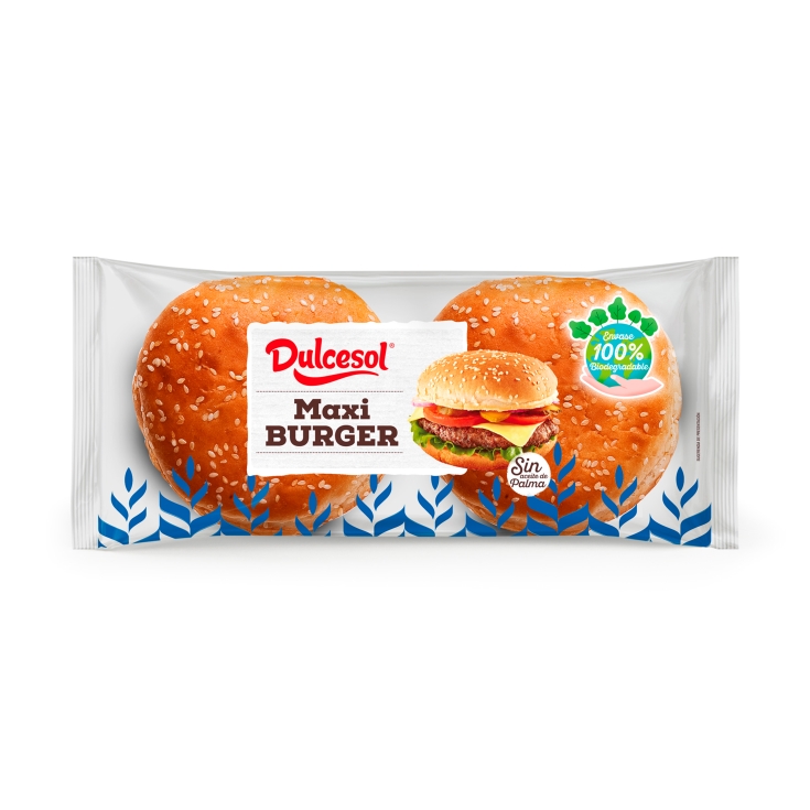 pan maxi burger 4ud, 300g