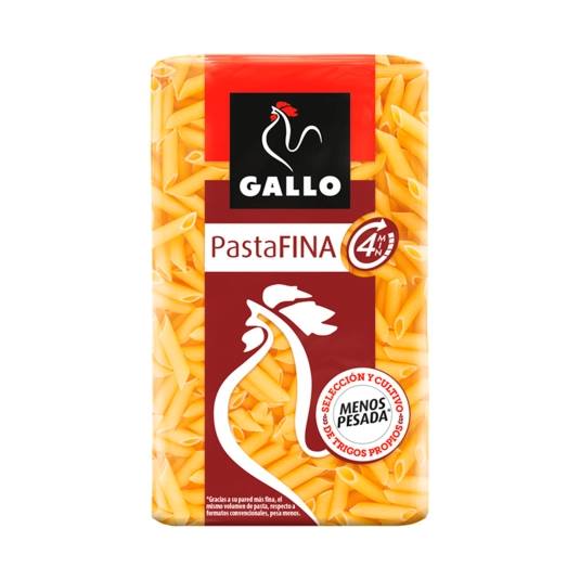 pasta fina plumas, 400g