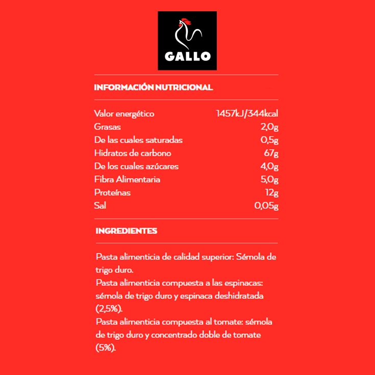 plumas vegetales, 250g