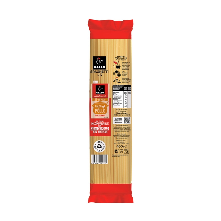 spaghetti nº3, 400g