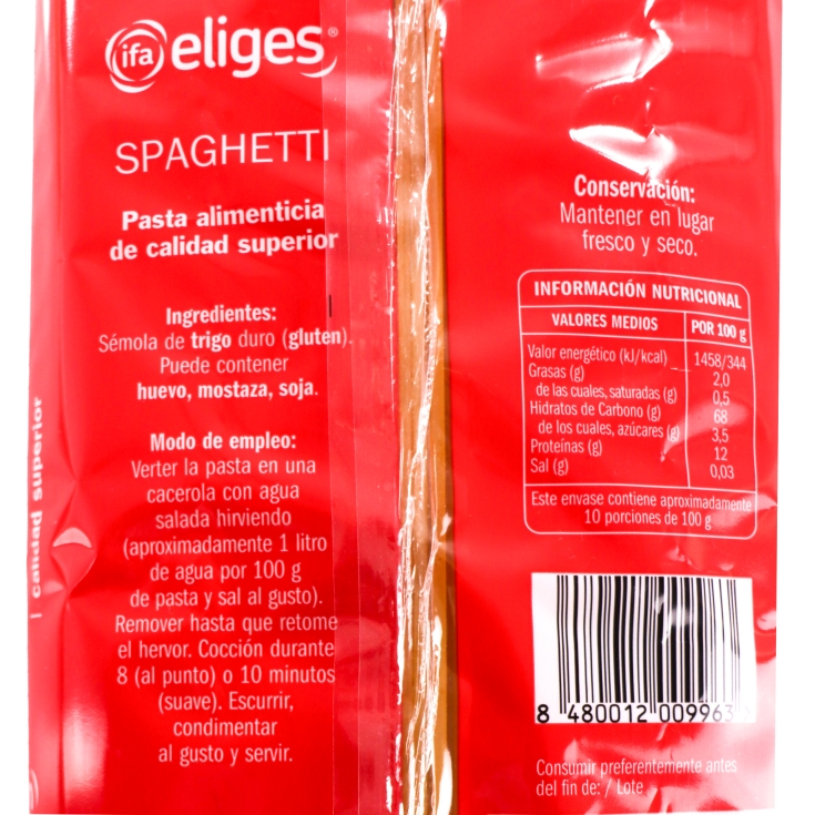 spaghetti, 1kg