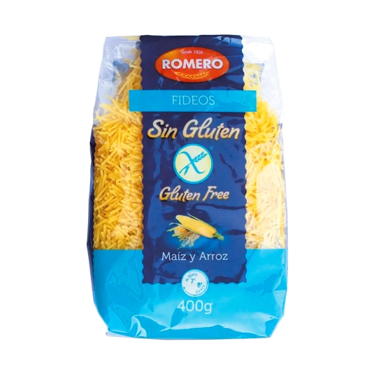 fideos sin gluten, 400g