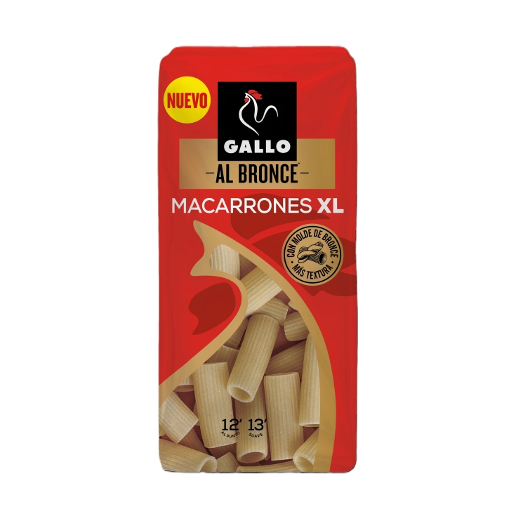 macarrón xl bronce gallo, 450g