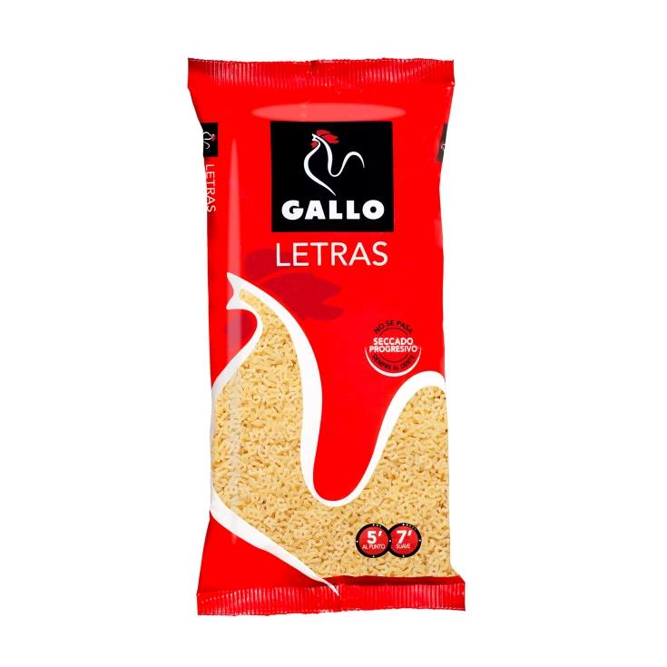 letras, 250g