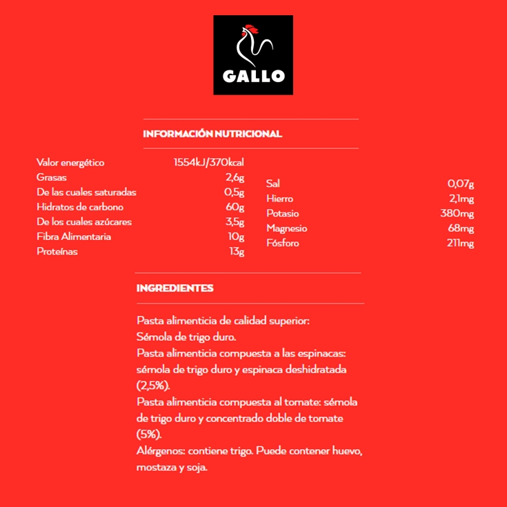 hélices vegetales, 250g