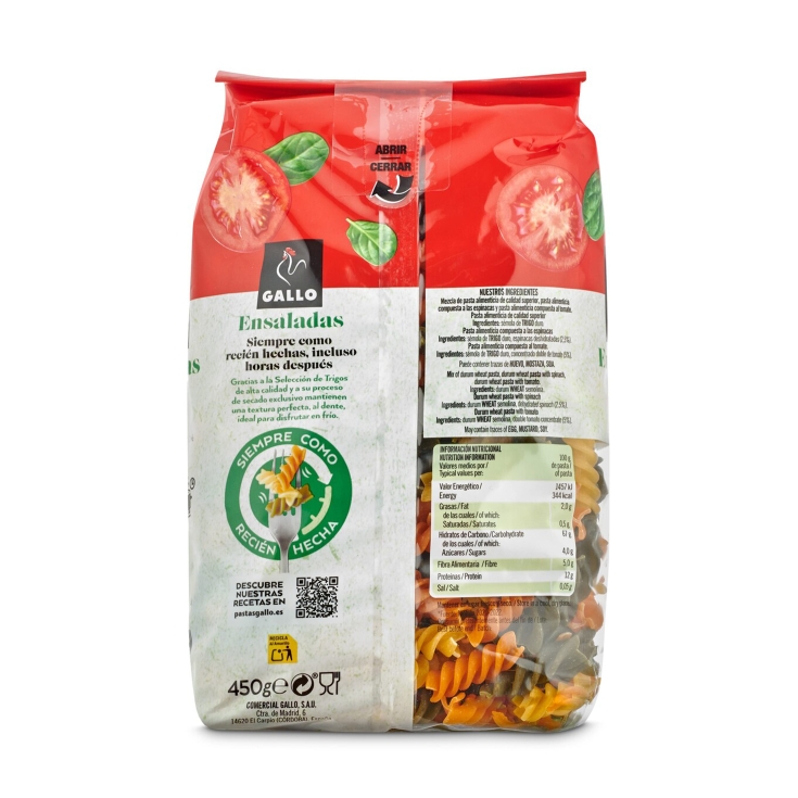 hélices vegetales, 450g