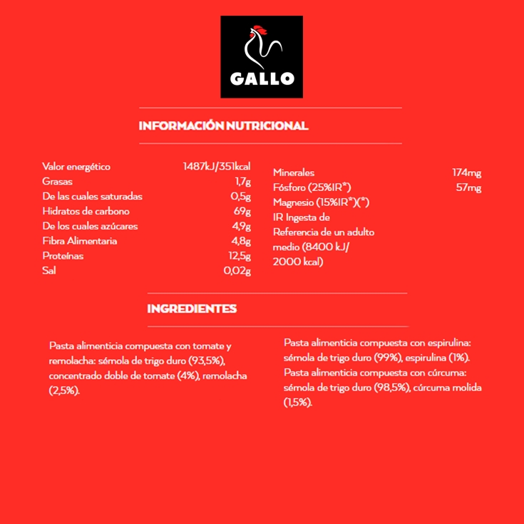 hélices multivegetales, 400g