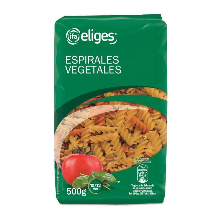 espirales vegetales, 500g