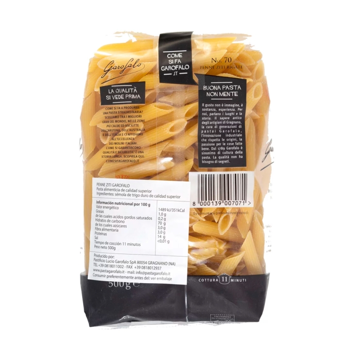penne ziti rigate, 500g