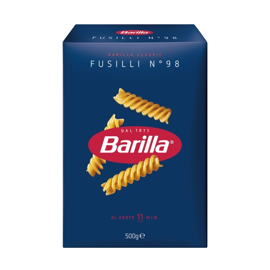 pasta fusilli nº98, 500g