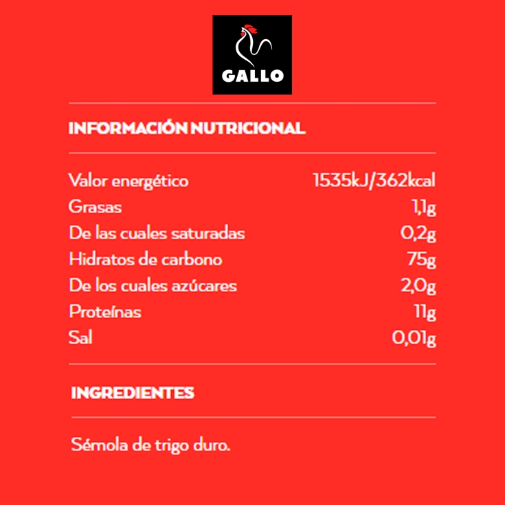 placas para canelones, 160g