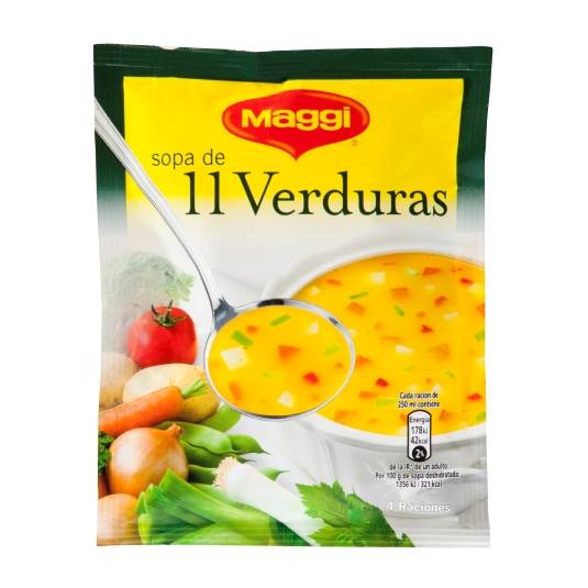 sopa 11 verduras sobre, 53g