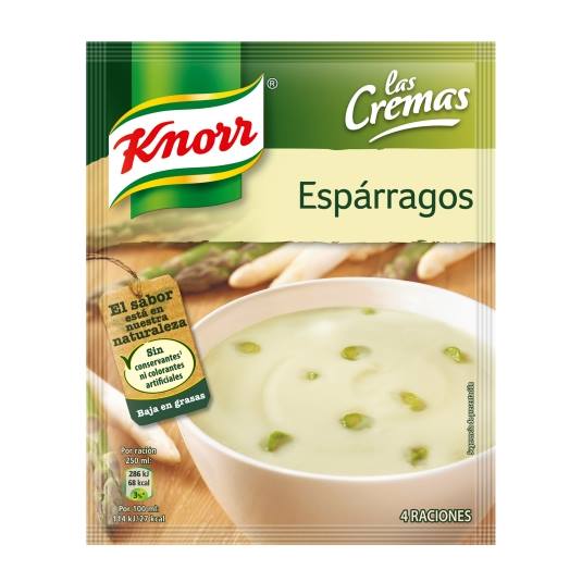 crema espárragos, 70g
