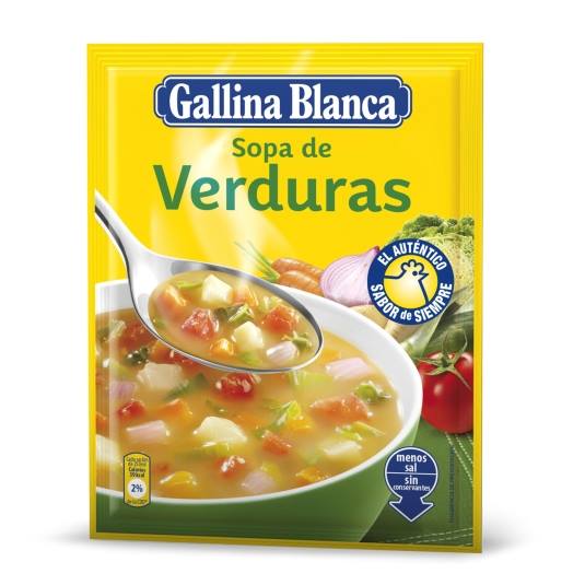 sopa verduras sobre, 51g