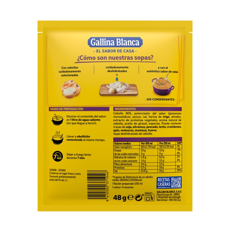 sopa cebolla, 48g