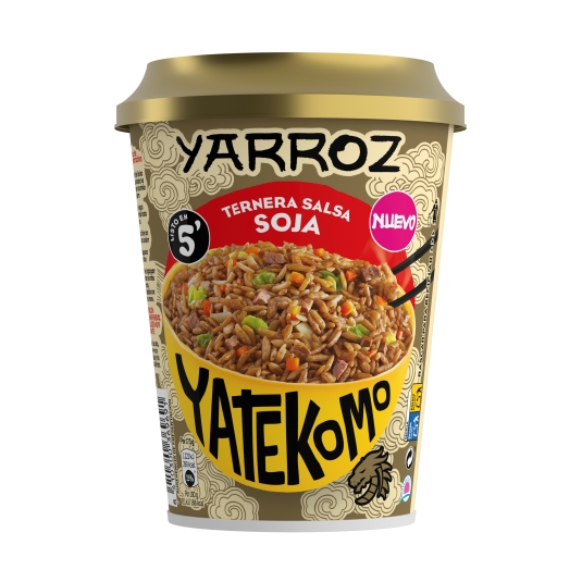 yarroz ternera salsa soja vaso, 83g