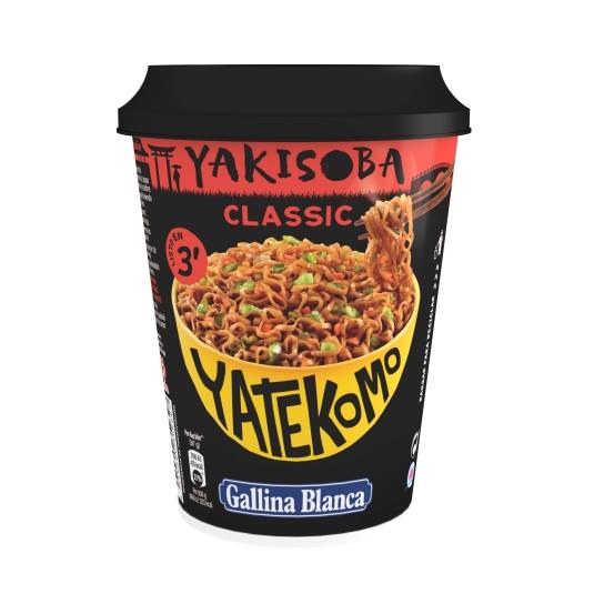 fideos orientales yakisoba clásico vaso, 93g