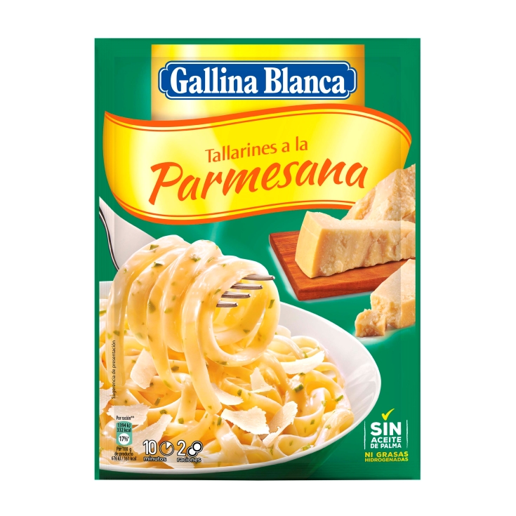 tallarines a la parmesana, 143g