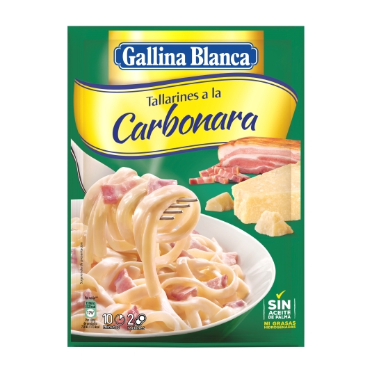 tallarines a la carbonara, 143g