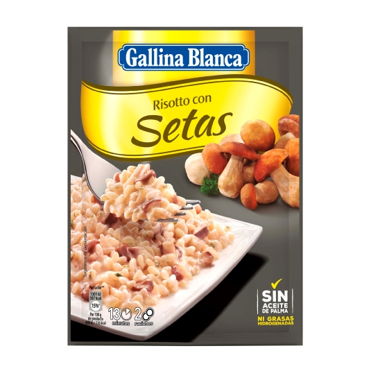 risotto setas, 175g