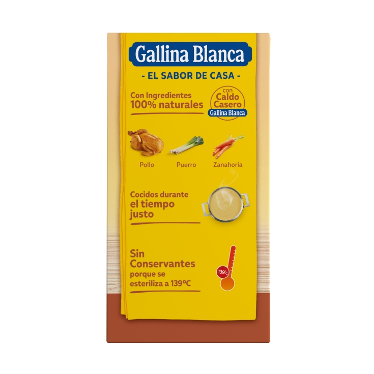 crema pollo con verduras, 500ml