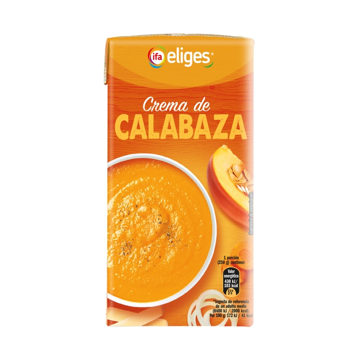 crema calabaza, 500g