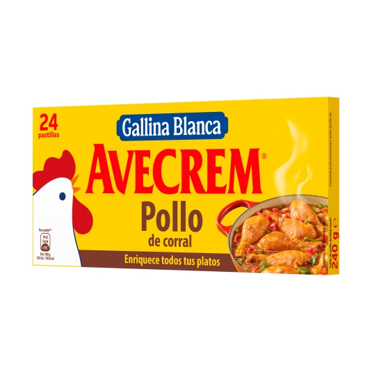 caldo pollo, 24 ud.