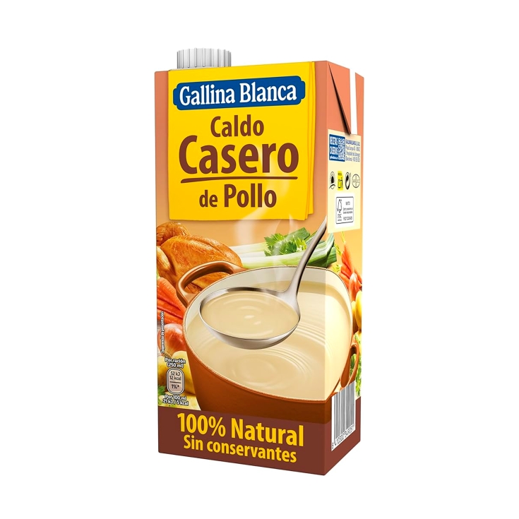 caldo casero de pollo, 1l