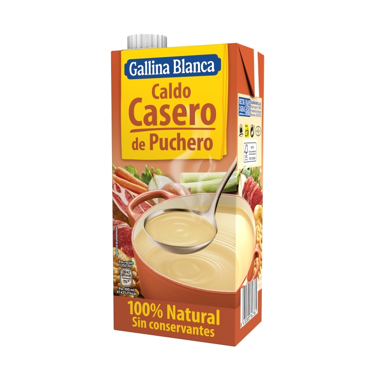 caldo casero de puchero, 1l