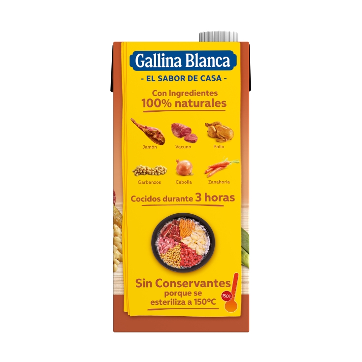 caldo casero de puchero, 1l