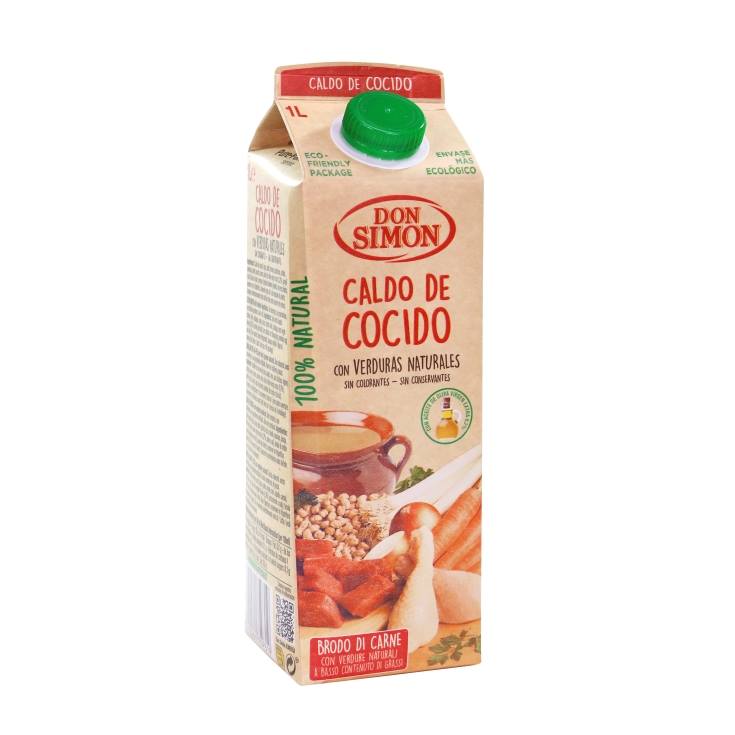 caldo líquido cocido, 1l