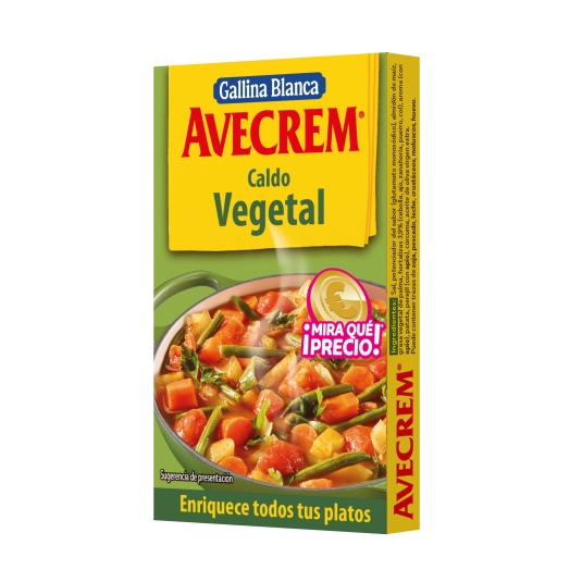 caldo vegetal, 8ud