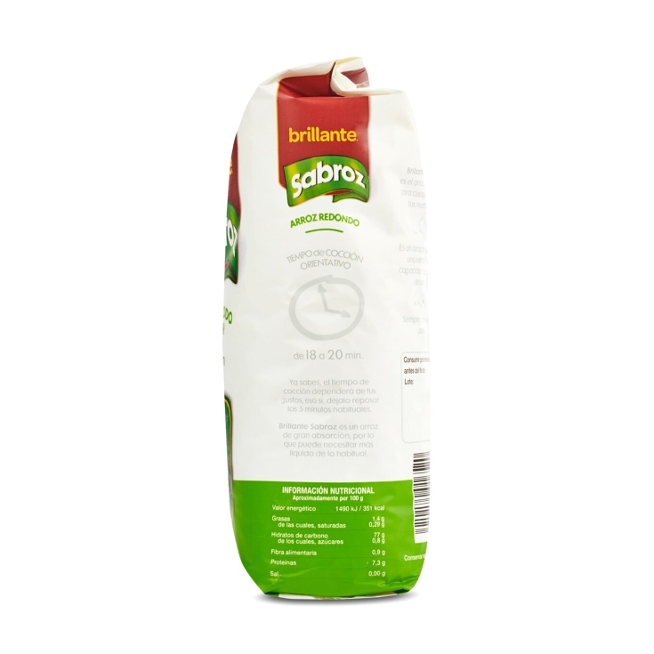 arroz redondo sabroz, 1kg