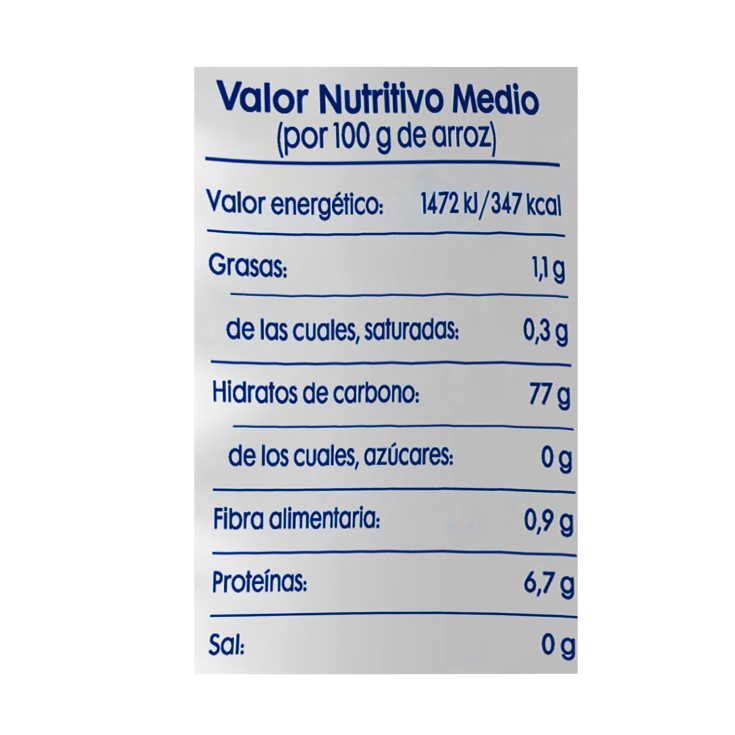 arroz redondo, 1kg