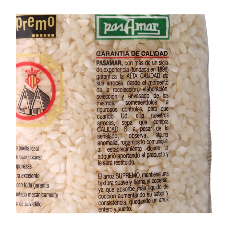 arroz redondo, 1kg