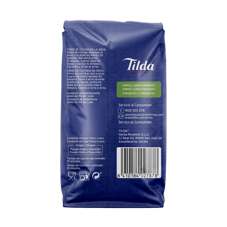 arroz basmati, 1kg