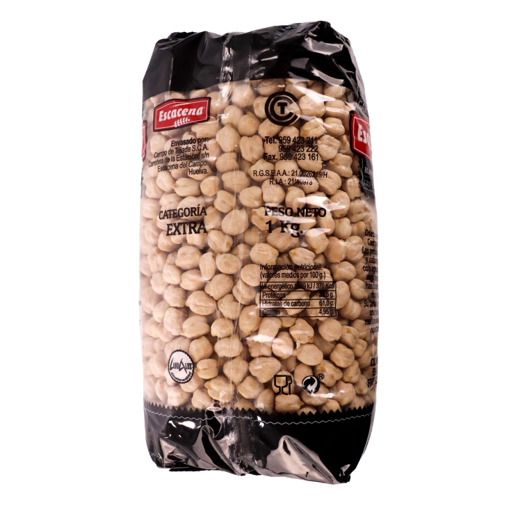 garbanzos lechosos extra, kg