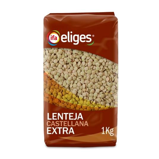 lentejas castellanas extra, 1kg