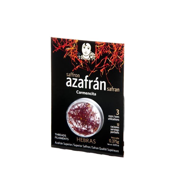 azafrán hebras, 0.375g