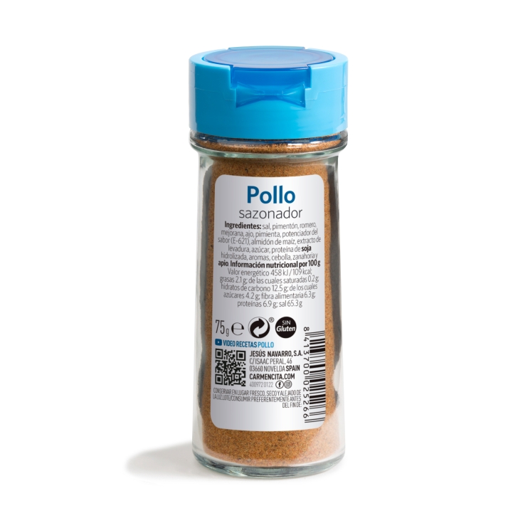 sazonador de pollo, 75g