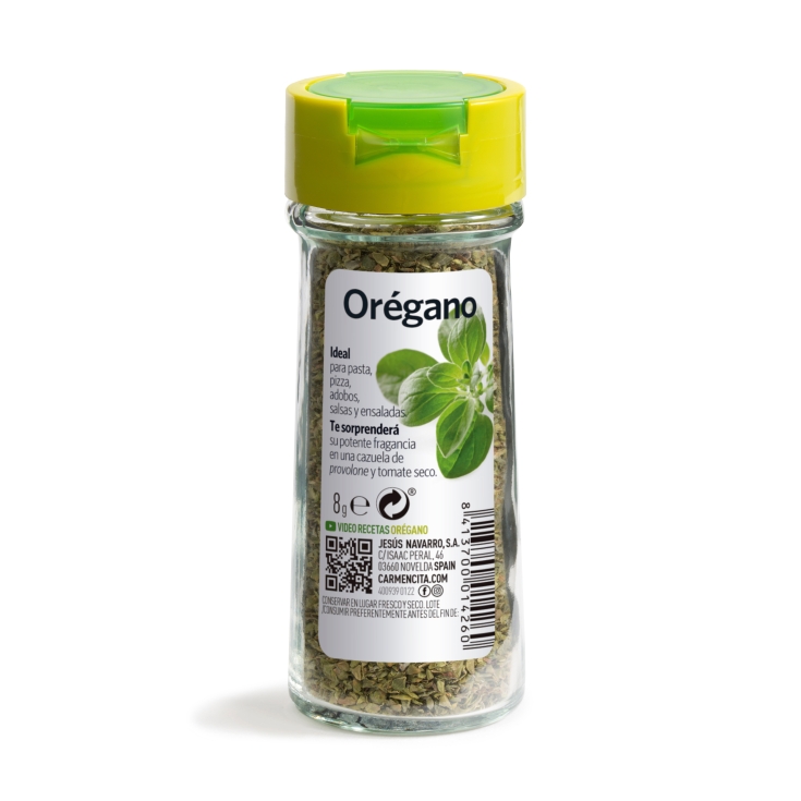 orégano, 7g