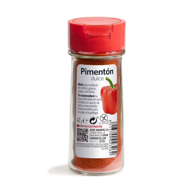 pimentón dulce, 47g