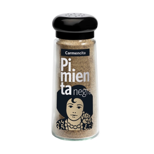 pimienta negra molida salero, 55g
