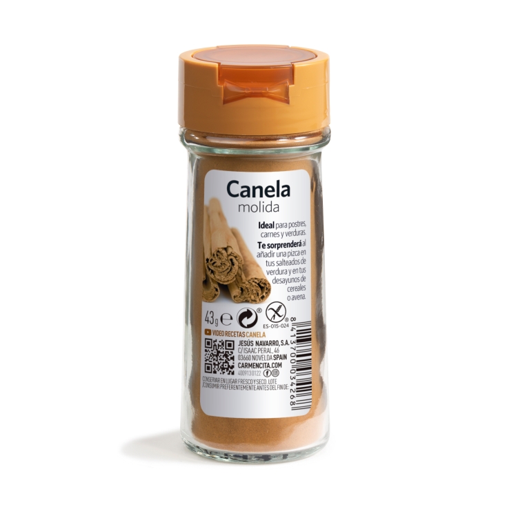 canela molida, 40g
