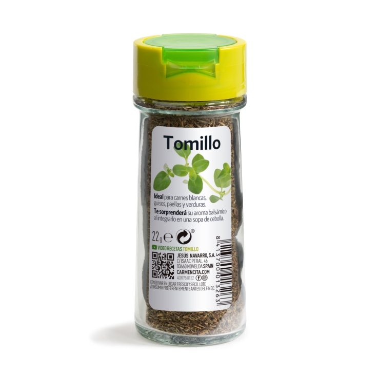 tomillo, 22g