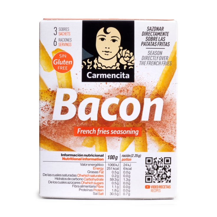 sazonador bacon 3ud, 13.5g